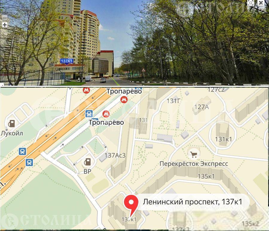 Карта москва ленинский проспект д 4